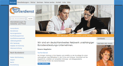 Desktop Screenshot of buero-sortierdienst.de
